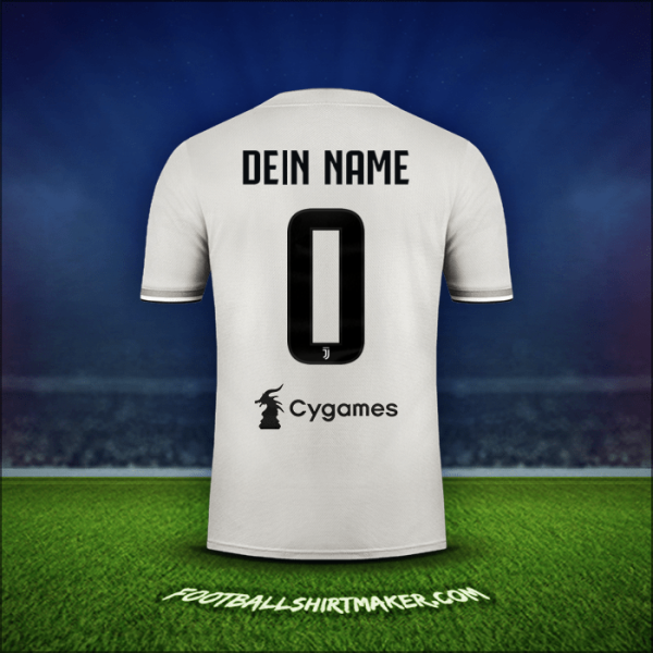 Trikot Juventus FC 2018/19 Auswärts -  dein name - 0