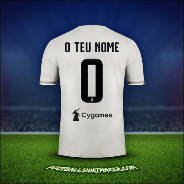 Camisola Juventus FC 2018/19 Alternativa -  o teu nome - 0