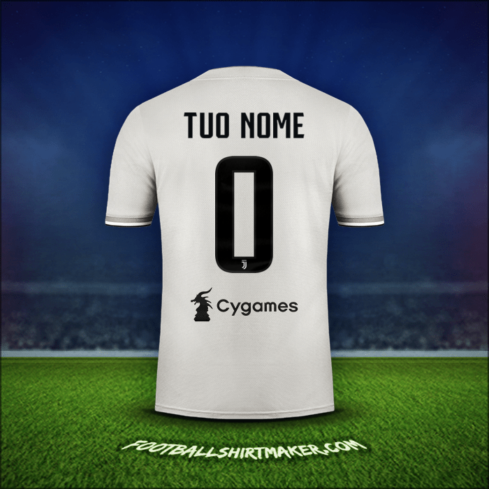 Maglia Juventus FC 2018/19 Seconda -  tuo nome - 0