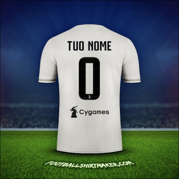 Maglia Juventus FC 2018/19 Seconda -  tuo nome - 0