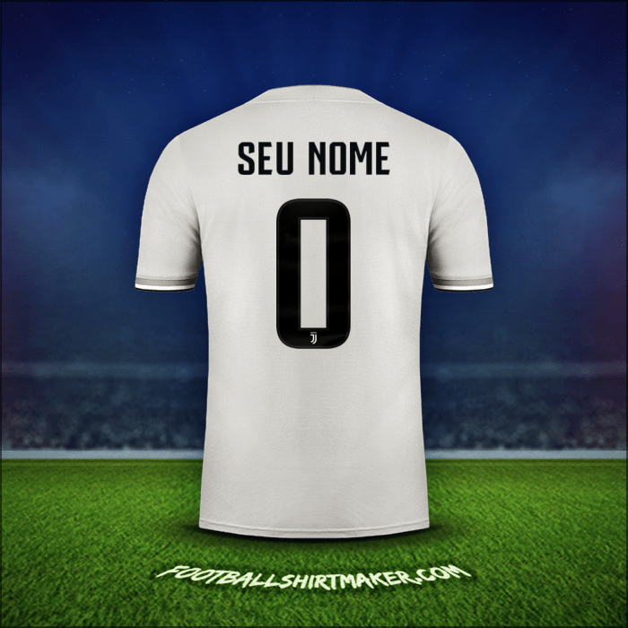 Camisa Juventus FC Cup 2018/19 Alternativa -  seu nome - 0