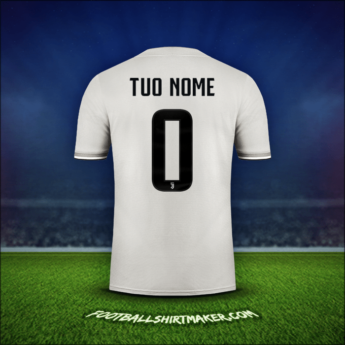 Maglia Juventus FC Cup 2018/19 Seconda -  tuo nome - 0