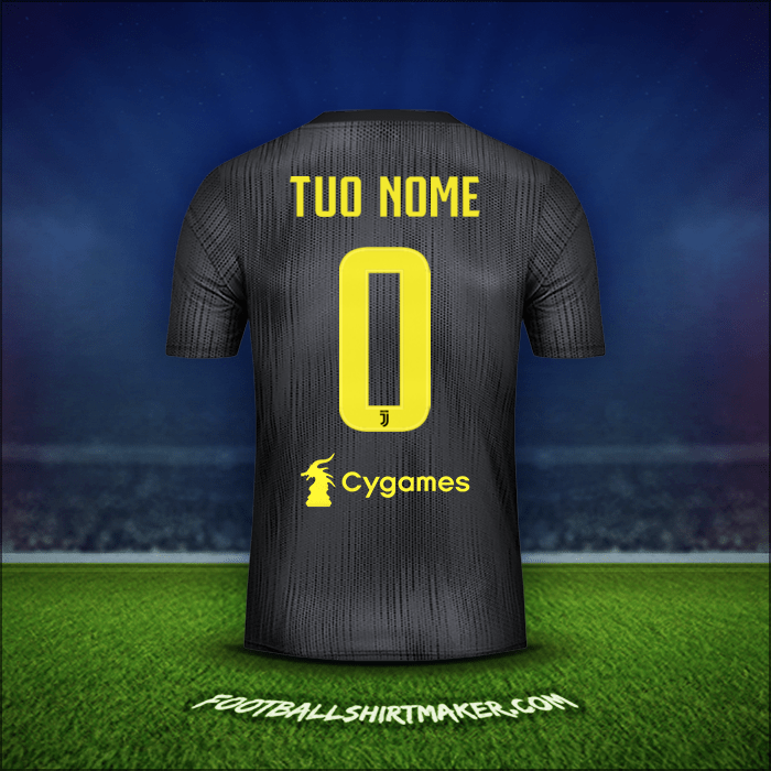 Maglia Juventus FC 2018/19 Terza -  tuo nome - 0
