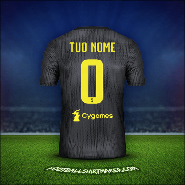Maglia Juventus FC 2018/19 Terza -  tuo nome - 0