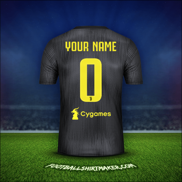 Shirt Juventus FC 2018/19 Third -  your name - 0
