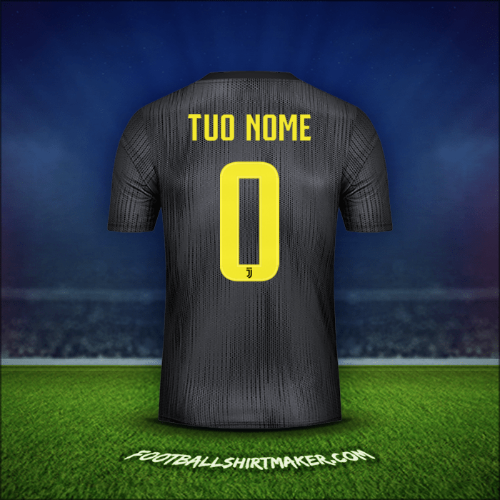 Maglia Juventus FC Cup 2018/19 Terza -  tuo nome - 0