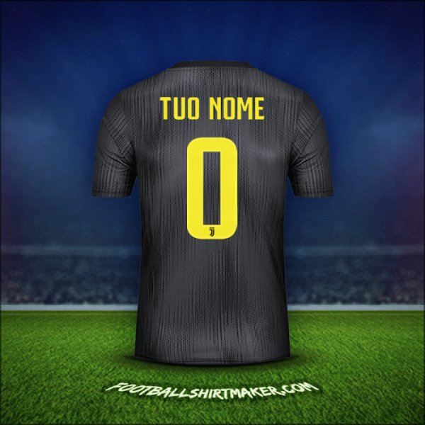 Maglia Juventus FC Cup 2018/19 Terza -  tuo nome - 0