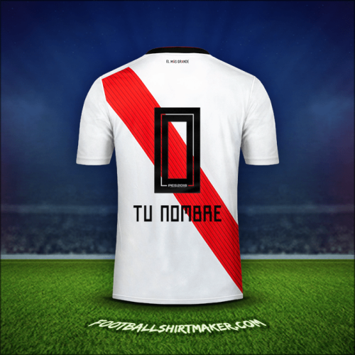 Camiseta River Plate 2018/19 -  tu nombre - 0