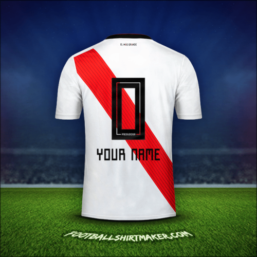 Jersey River Plate 2018/19 -  your name - 0