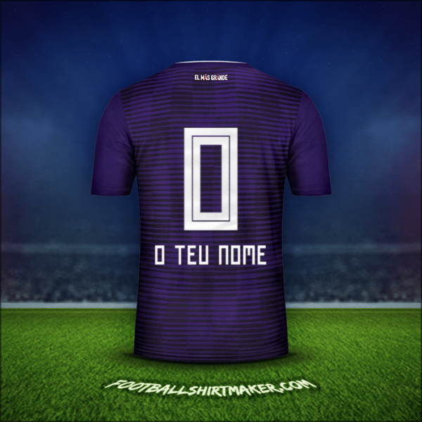 Camisola River Plate 2018 Alternativa -  o teu nome - 0