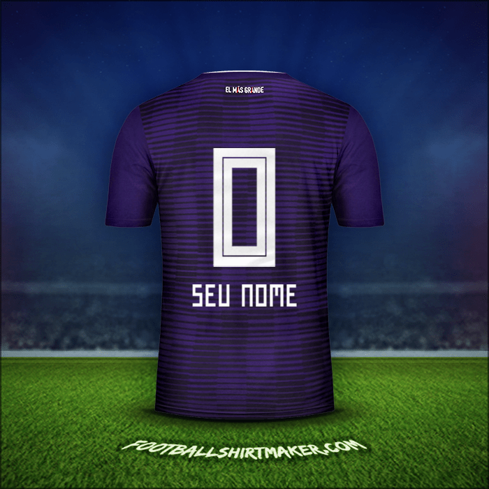 Camisa River Plate 2018 Alternativa -  seu nome - 0