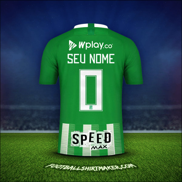 Camisa Atletico Nacional 2019 -  seu nome - 0