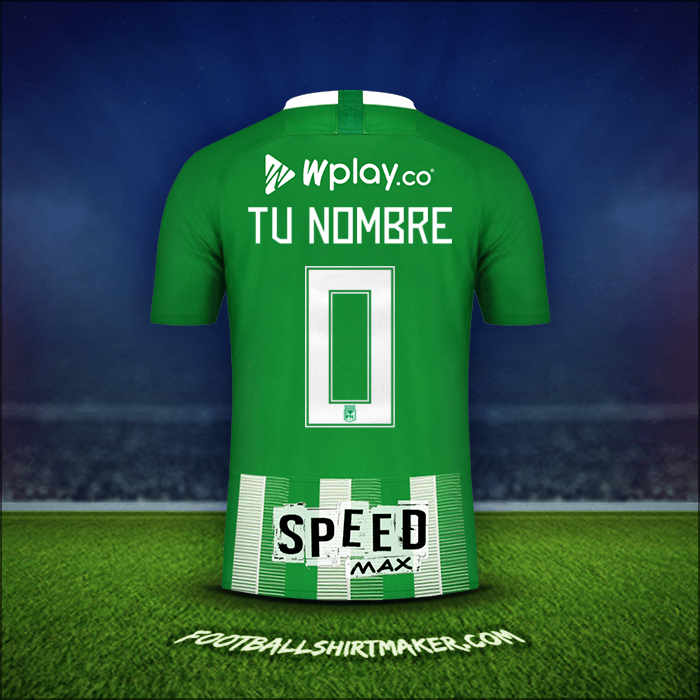Camiseta Atletico Nacional 2019 -  tu nombre - 0