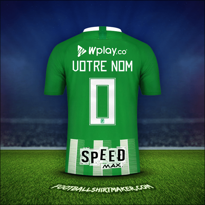 Maillot Atletico Nacional 2019 -  votre nom - 0
