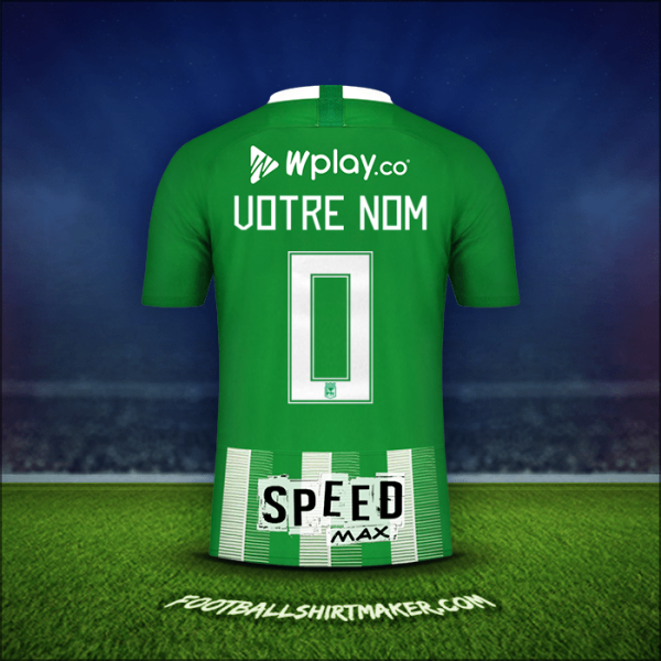 Maillot Atletico Nacional 2019 -  votre nom - 0
