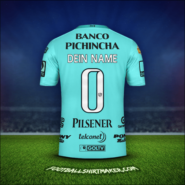 Trikot Barcelona SC 2018 Auswärts -  dein name - 0