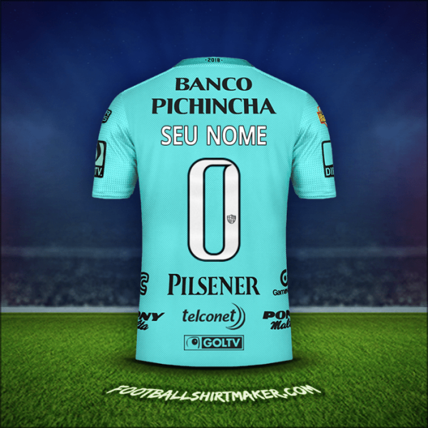 Camisa Barcelona SC 2018 Alternativa -  seu nome - 0