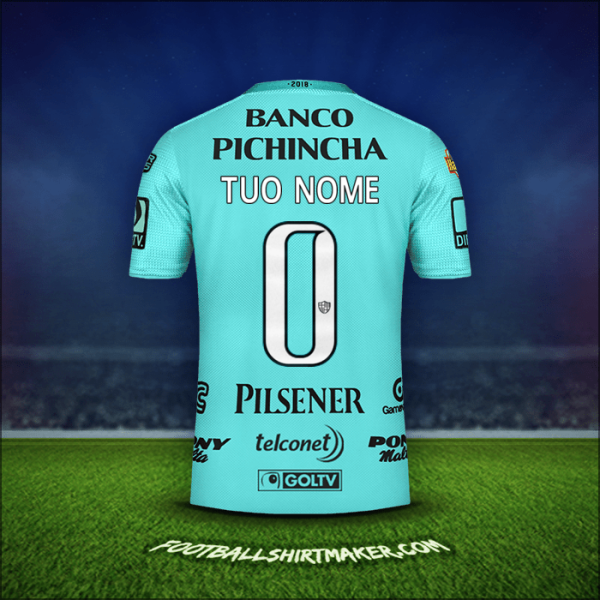 Maglia Barcelona SC 2018 Seconda -  tuo nome - 0