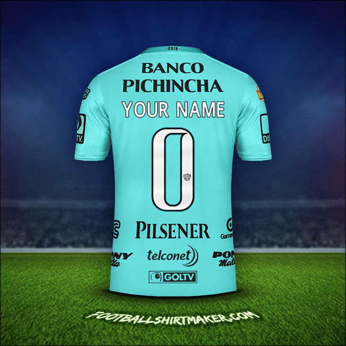 Shirt Barcelona SC 2018 Away -  your name - 0