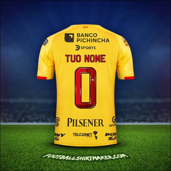 Maglia Barcelona SC 2019 -  tuo nome - 0