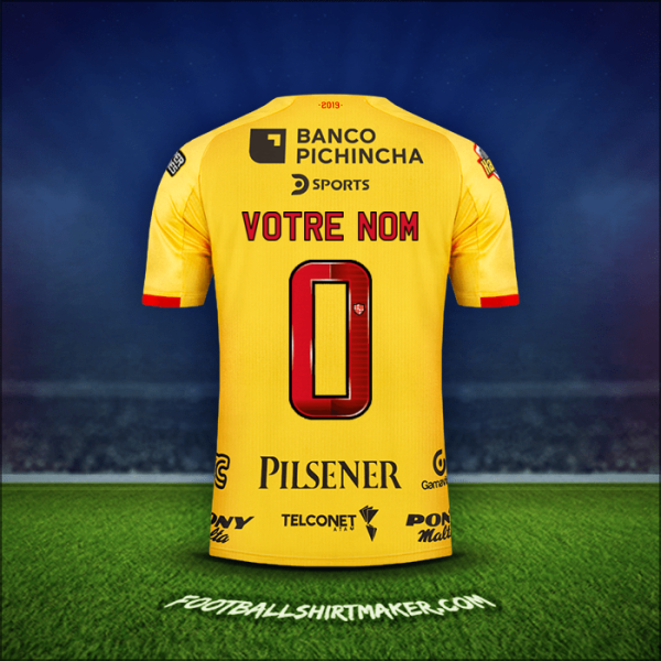 Maillot Barcelona SC 2019 -  votre nom - 0