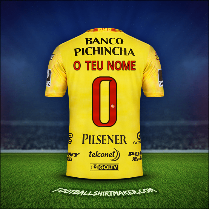 Camisola Barcelona SC 2018 -  o teu nome - 0