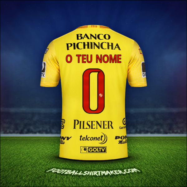 Camisola Barcelona SC 2018 -  o teu nome - 0