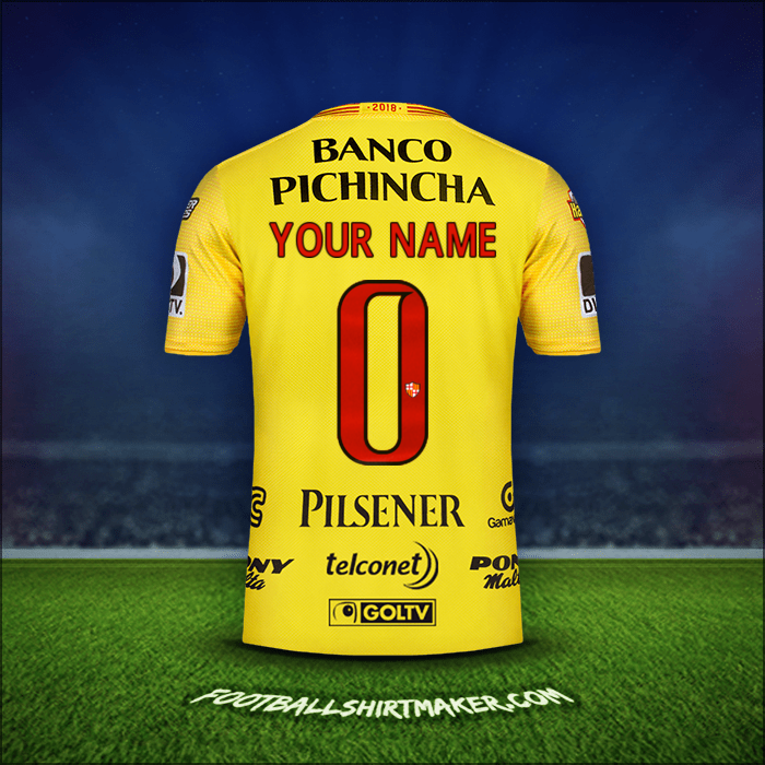 Jersey Barcelona SC 2018 -  your name - 0