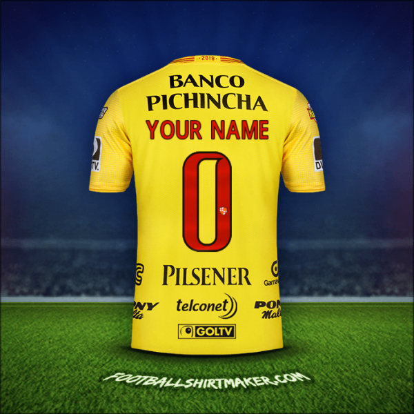 Jersey Barcelona SC 2018 -  your name - 0