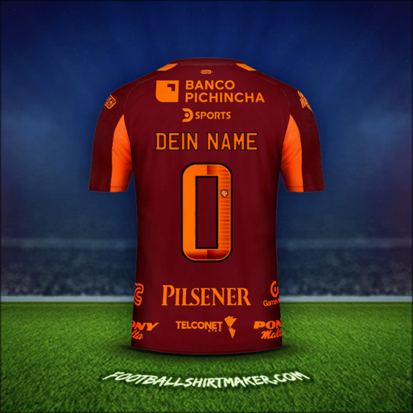 Trikot Barcelona SC 2019 Auswärts -  dein name - 0
