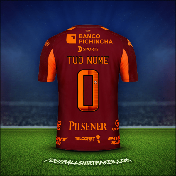 Maglia Barcelona SC 2019 Seconda -  tuo nome - 0