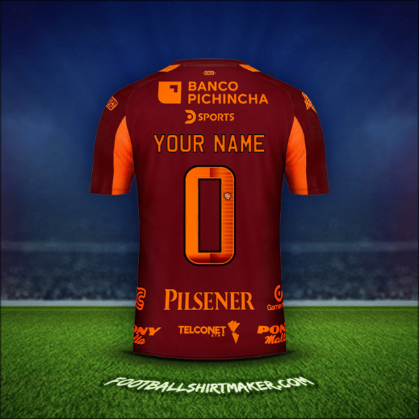 Shirt Barcelona SC 2019 Away -  your name - 0