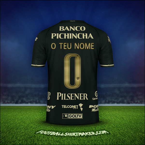 Camisola Barcelona SC 93 Anos -  o teu nome - 0