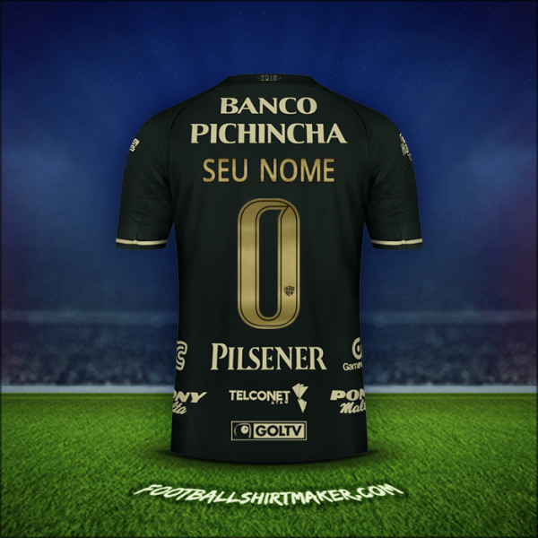 Camisa Barcelona SC 93 Anos -  seu nome - 0