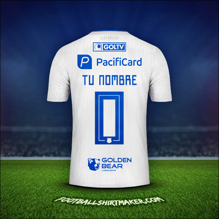 Jersey Emelec 2019 Visita -  tu nombre - 0