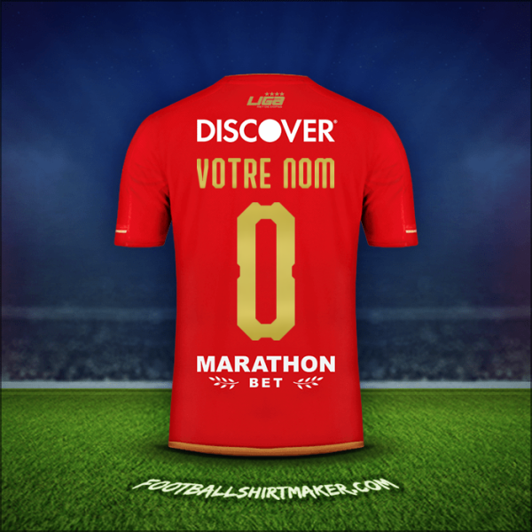 Maillot Liga de Quito 2019 Extérieur -  votre nom - 0
