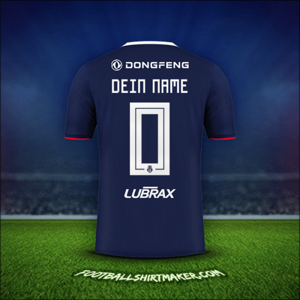 Trikot Universidad de Chile 2019 -  dein name - 0