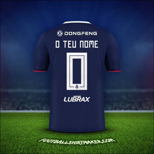 Camisola Universidad de Chile 2019 -  o teu nome - 0