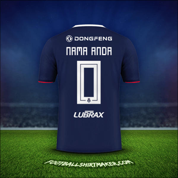 Jersey Universidad de Chile 2019 -  nama anda - 0