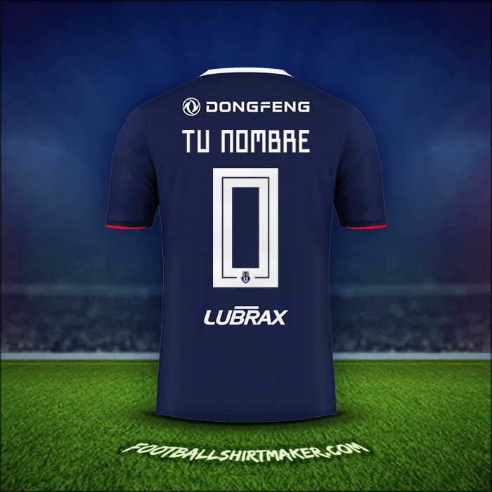 Camiseta Universidad de Chile 2019 -  tu nombre - 0