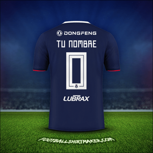 Jersey Universidad de Chile 2019 -  tu nombre - 0