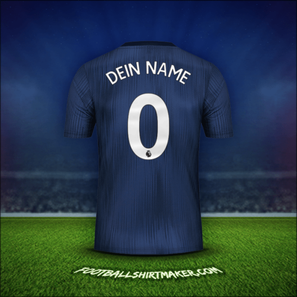 Trikot Manchester United 2018/19 Dritte -  dein name - 0