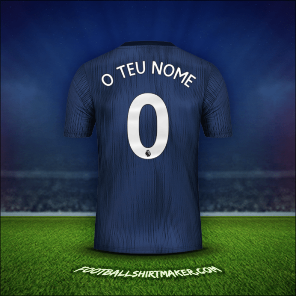 Camisola Manchester United 2018/19 Terceira -  o teu nome - 0