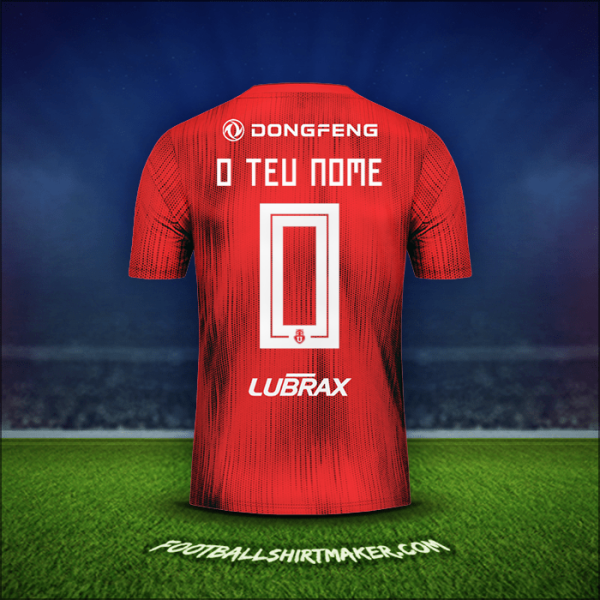 Camisola Universidad de Chile 2019 Alternativa -  o teu nome - 0