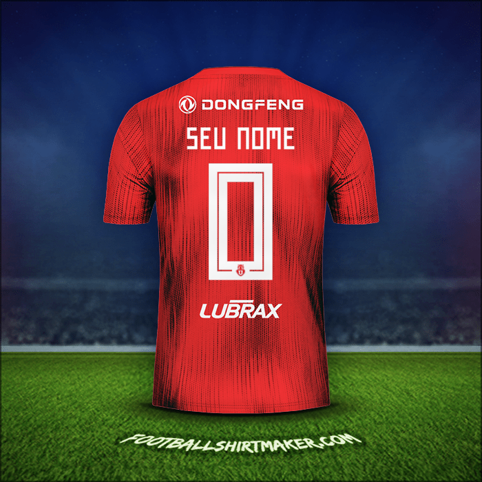Camisa Universidad de Chile 2019 Alternativa -  seu nome - 0