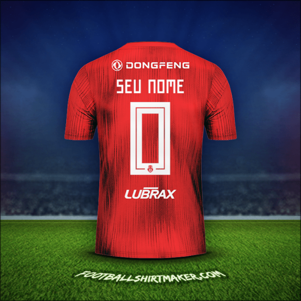 Camisa Universidad de Chile 2019 Alternativa -  seu nome - 0