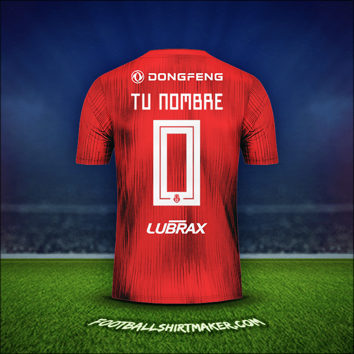 Jersey Universidad de Chile 2019 Visita -  tu nombre - 0