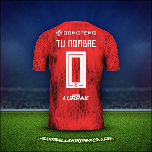 Jersey Universidad de Chile 2019 Visita -  tu nombre - 0
