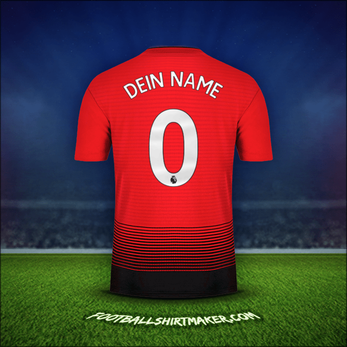 Trikot Manchester United 2018/19 -  dein name - 0