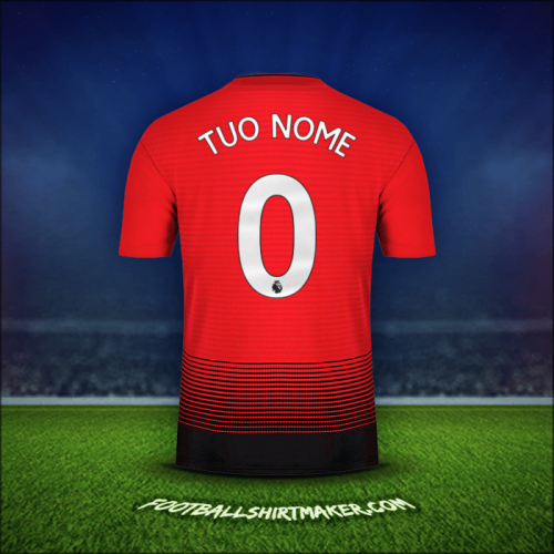 Maglia Manchester United 2018/19 -  tuo nome - 0